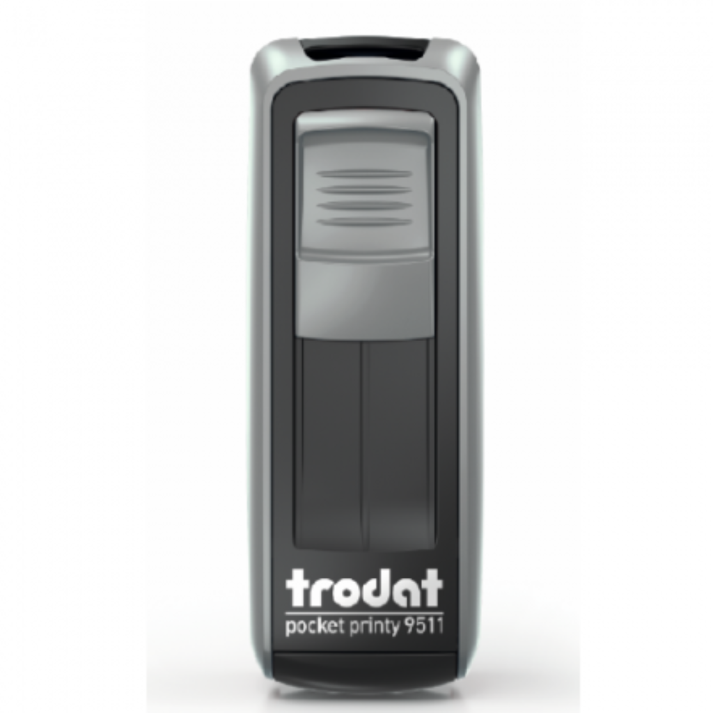 NEW MOBILE TRODAT 9511 PRATA + CONFECÇÃO