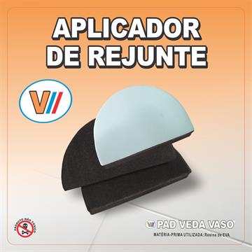 APLICADOR DE REJUNTE PRETO E BRANCO