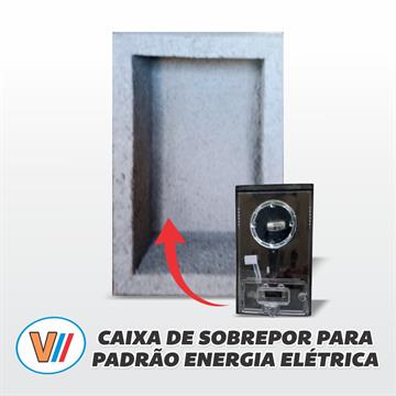 CAIXA DE SOBREPOR DE CIMENTO ( ENERGIA )