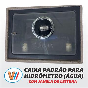 TAMPA PADRÃO DE ÁGUA  (JANELA DE LEITURA)