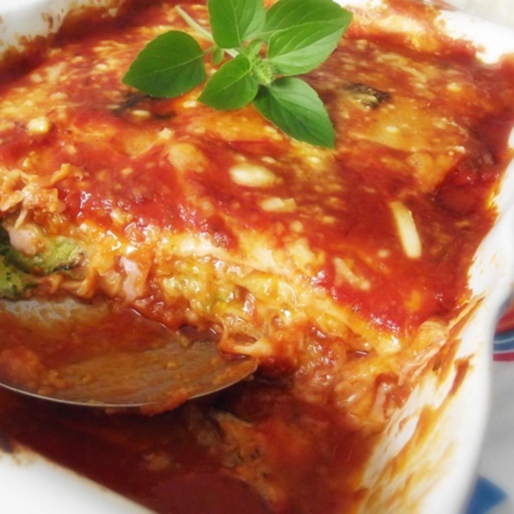 Abobrinha a Parmegiana