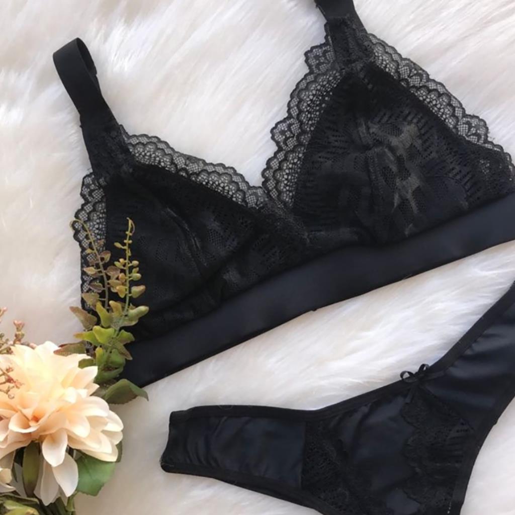 [TAM. G] CONJUNTO PRISCILA PRETO S/ ARO