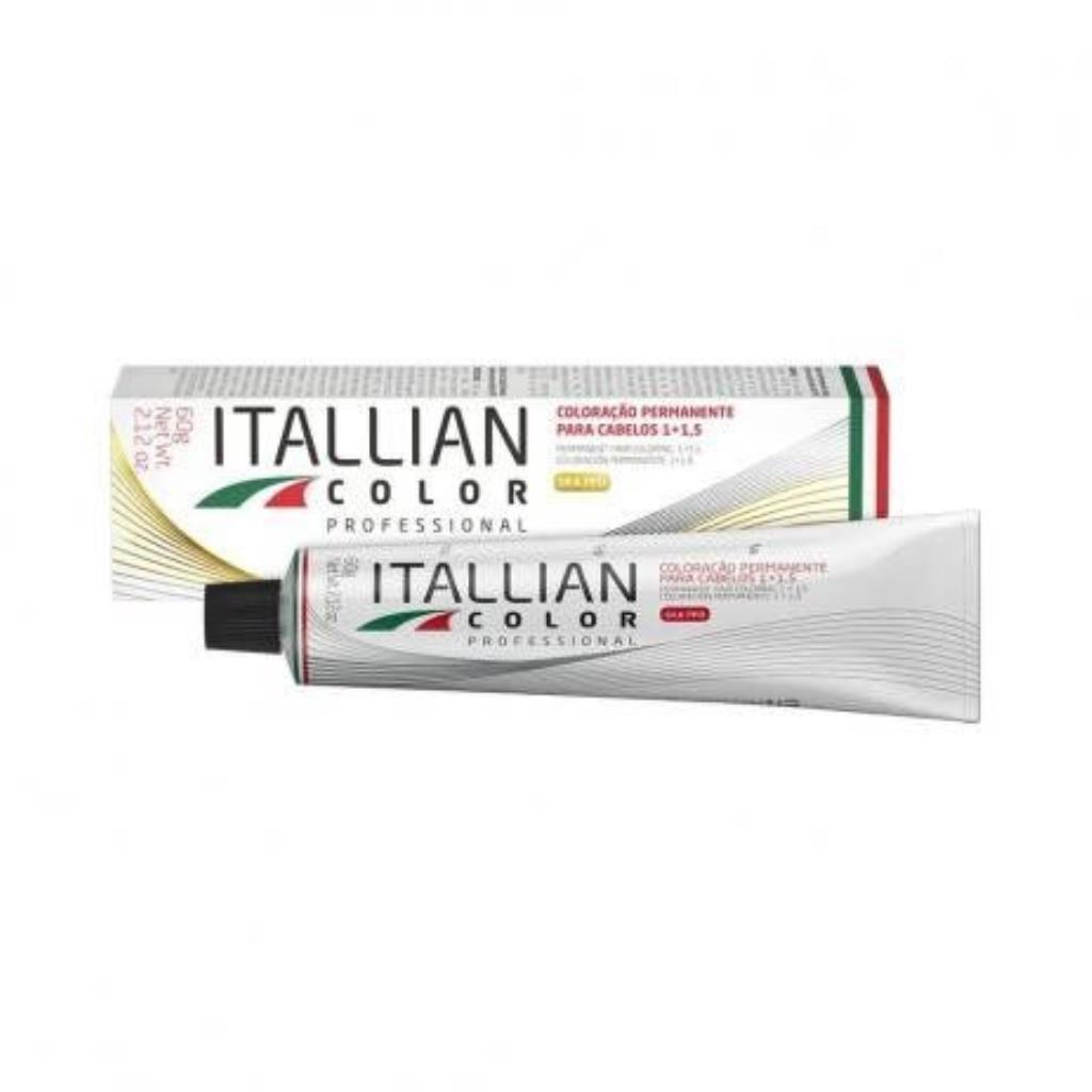 ITALLIAN - COLOR - COLORAÇAO 2.1 PRETO AZULADO 60G