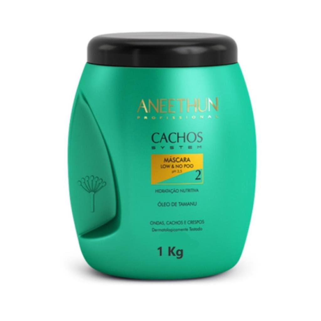 ANEETHUN - CACHOS SYSTEM - MÁSCARA LOW & NO POO 1KG