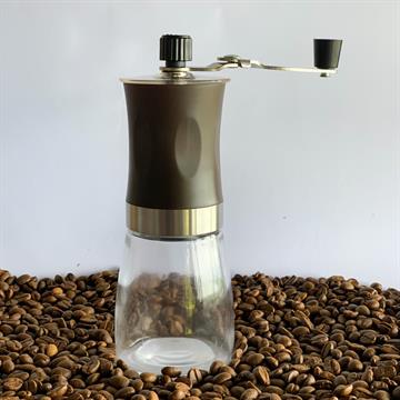 AF20218 MOEDOR DE CAFE MANUAL VIDRO INOX