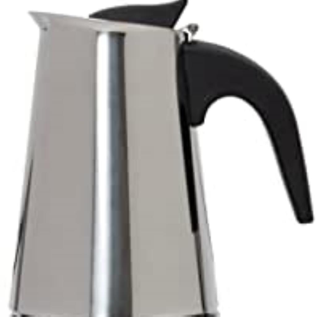 AF06 CAFETEIRA ITALIANA INOX P/ 6 CAFEZINHOS