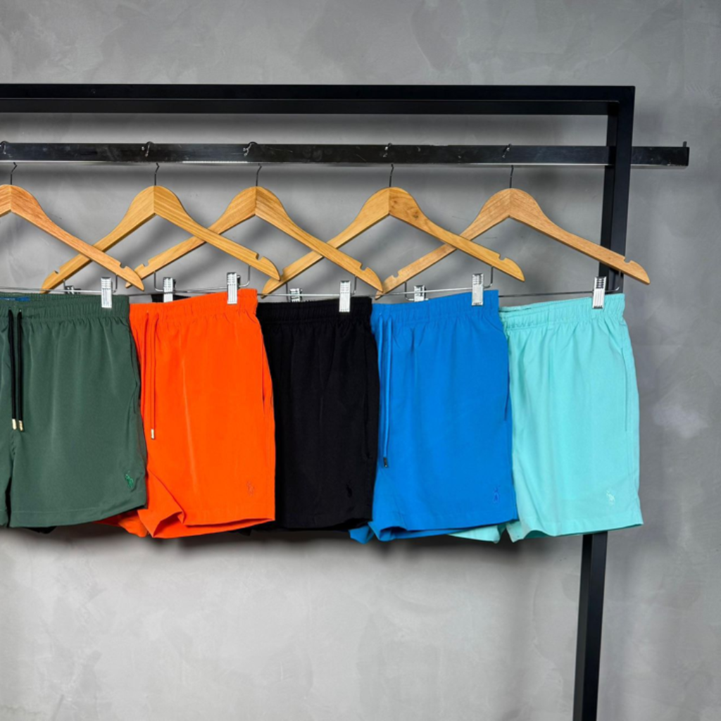 SHORT RALPH LAUREN AZUL CLARO - VERÃO 2026