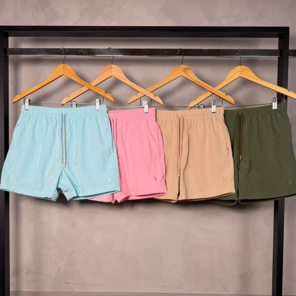 SHORT RALPH LAUREN MARROM - VERÃO 2026