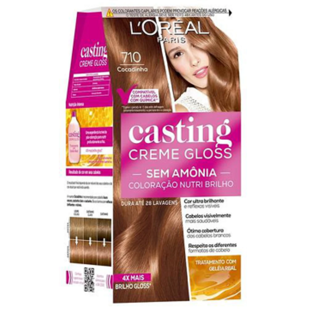 Tintura Tonalizante Casting Creme Gloss Nº 710 Cocadinha 1X1 M1S108396