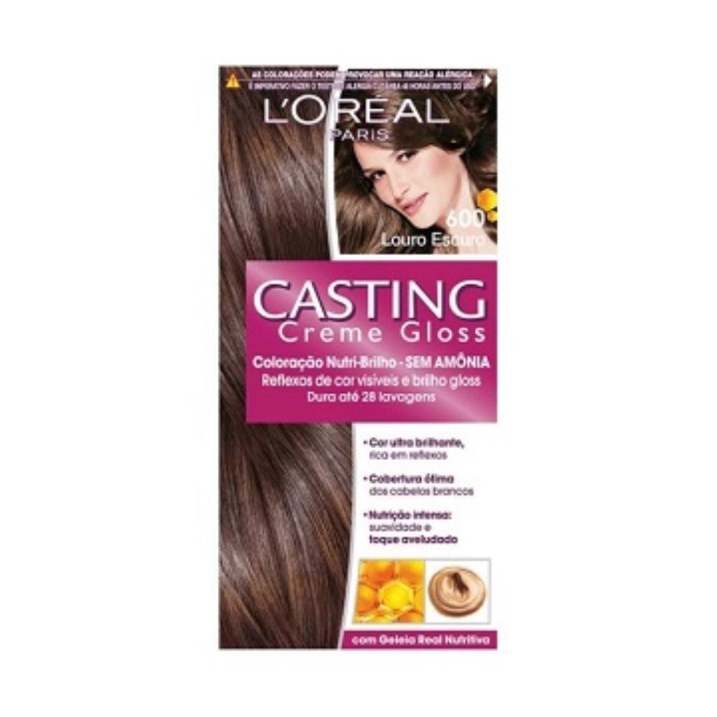 Tintura Tonalizante Casting Creme Gloss Nº 600 Louro Escuro 1x1 P1O425653 M1S102634