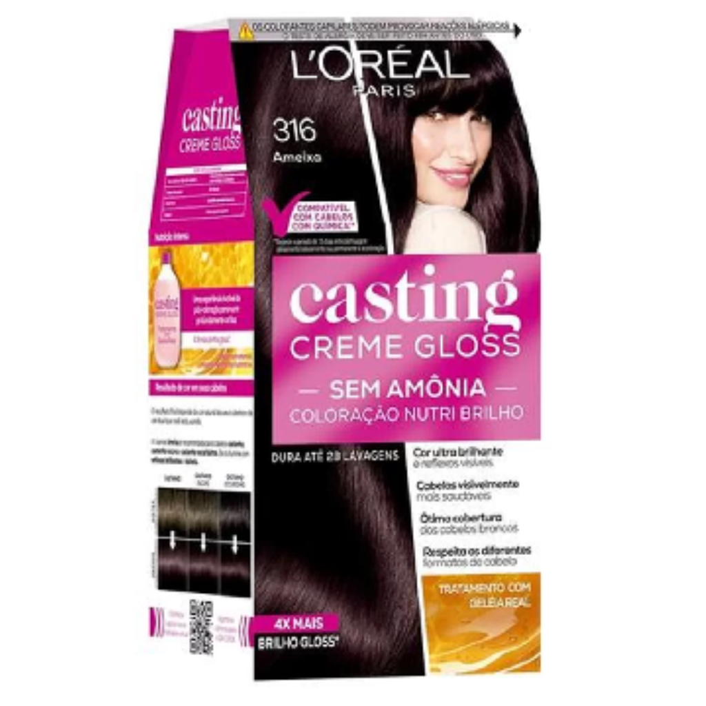Tintura Tonalizante Casting Creme Gloss Nº 316 Ameixa 1X1 M1S108392