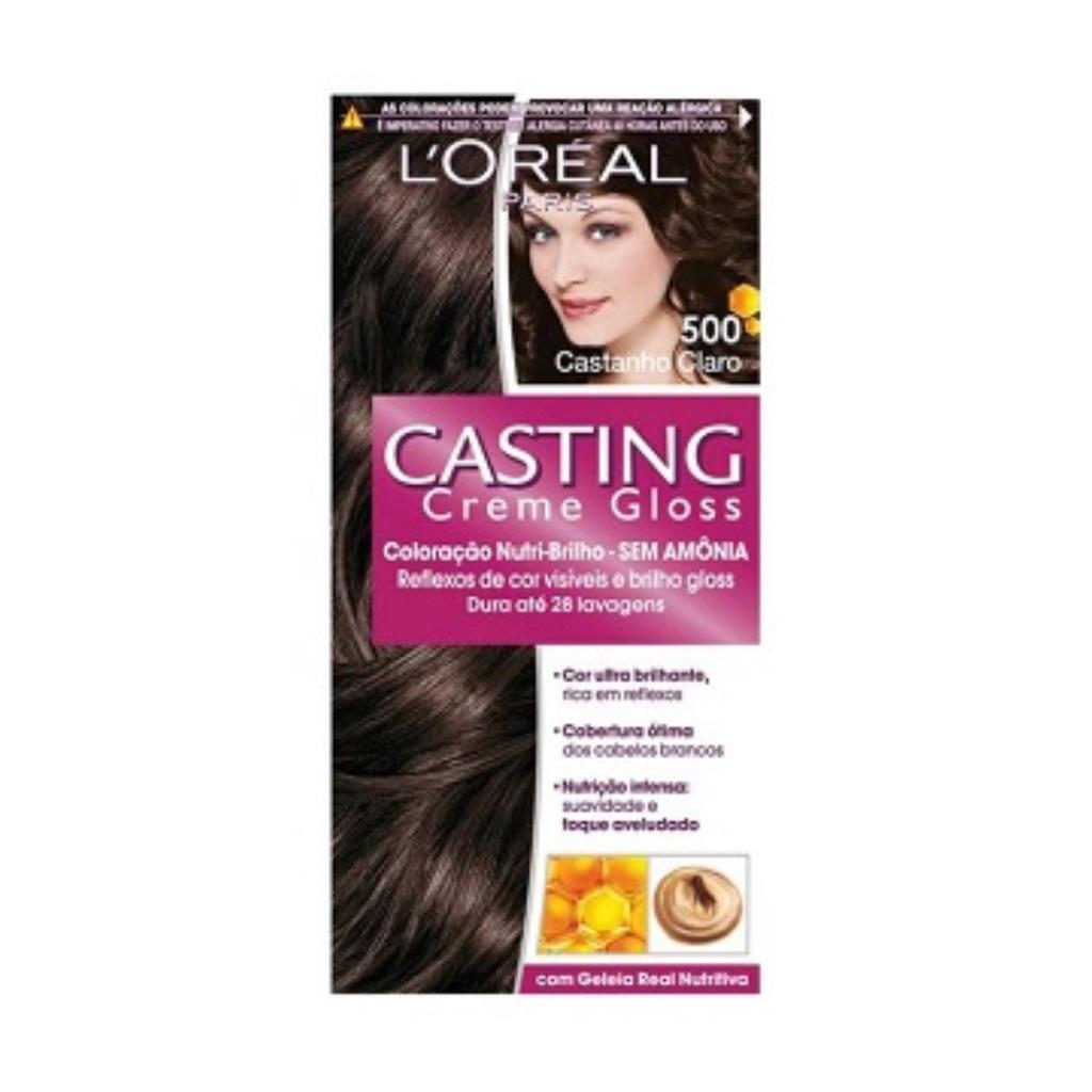 Tintura Tonalizante Casting Creme Gloss Nº 500 Castanho Claro 1x1 P1O425651 M1S102631