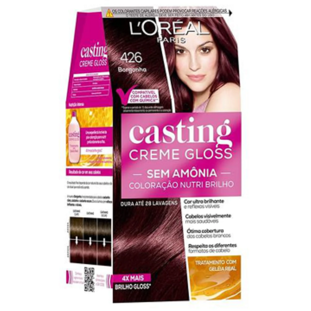 Tintura Tonalizante Casting Creme Gloss Nº 426 Borgonha 1X1 M1S102629