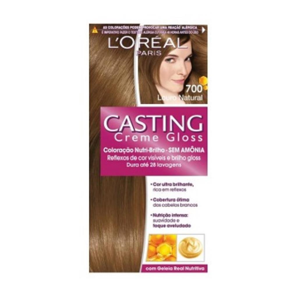 Tintura Tonalizante Casting Creme Gloss Nº 700 Louro Natural 1x1 P1O425654 M1S102638