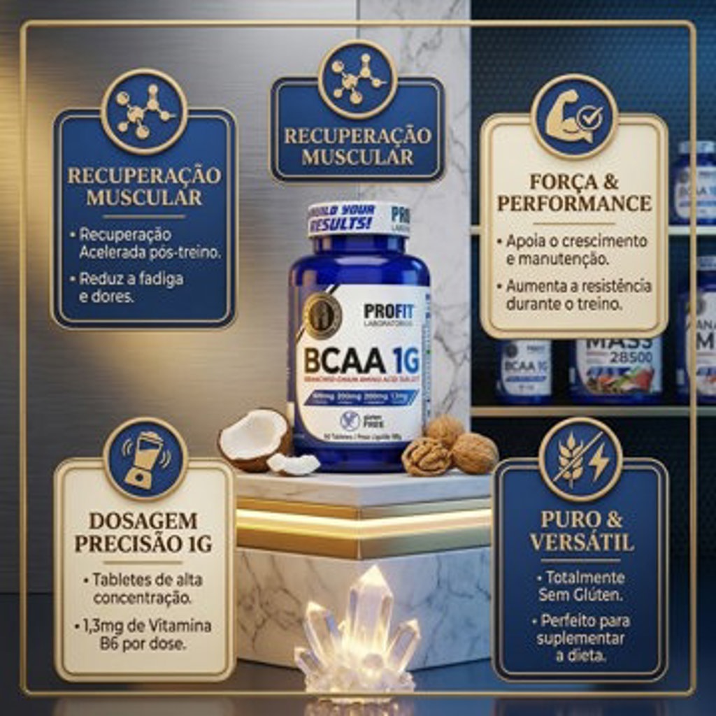 BCAA 1G 60TABS PROFIT