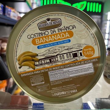 BANANADA ZERO AÇUCAR 540G