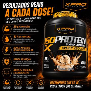 ISOPROTEIN BLEND COMPLEX XPRO COOKIES & CREAM POTE 2KG