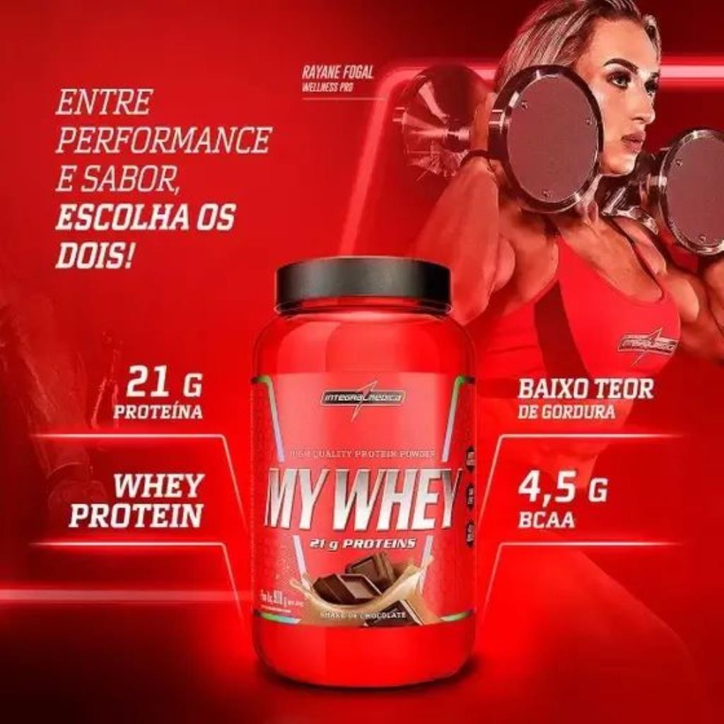 MY WHEY INTEGRALMEDICA CHOCOLATE 900G
