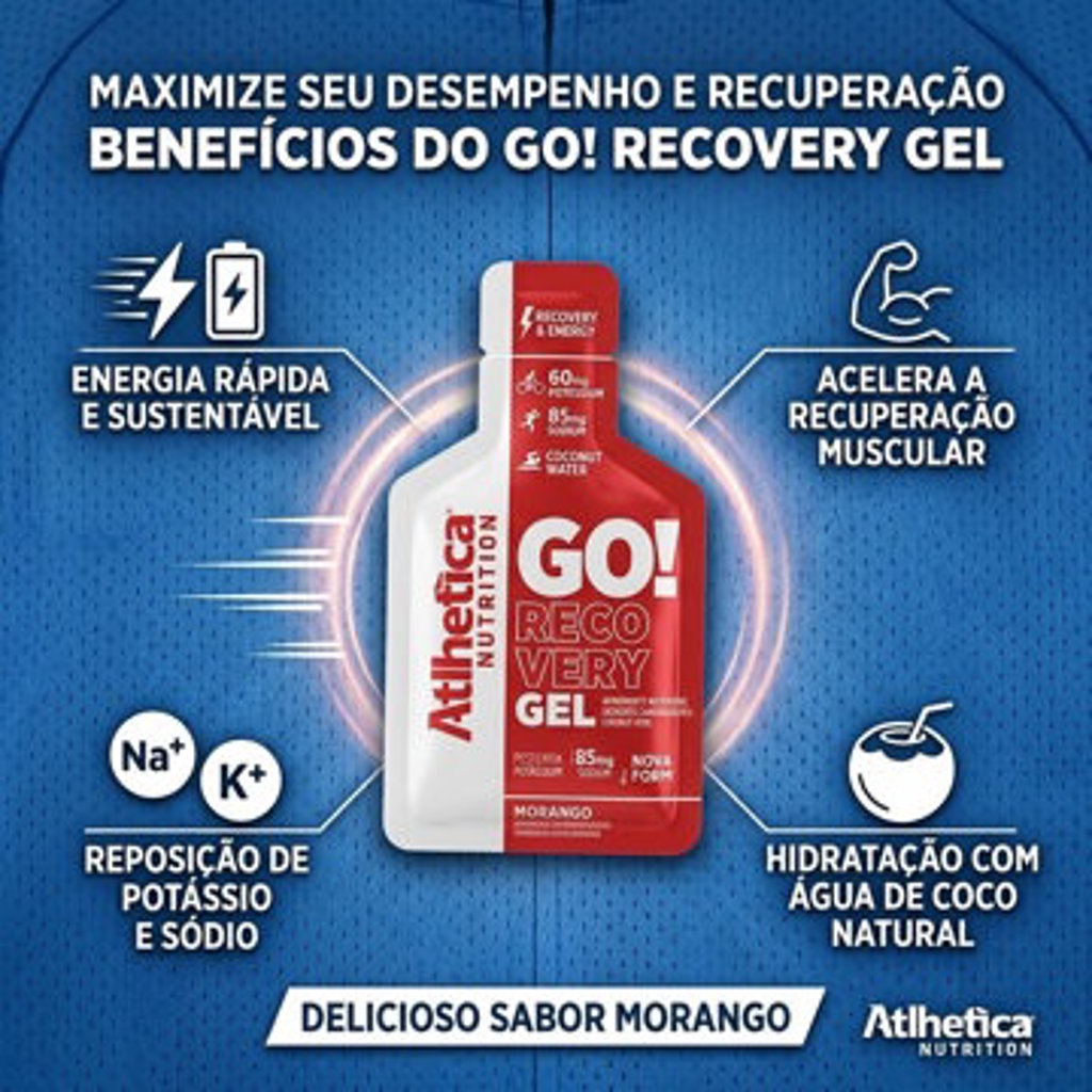 GO RECOVERY ATLHETICA MORANGO 30 GRAMAS