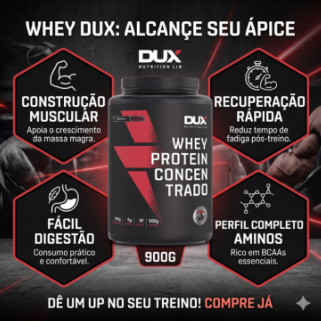 WHEY PROTEIN CONCENTRADO DUX BUTTER COOKIES 990G