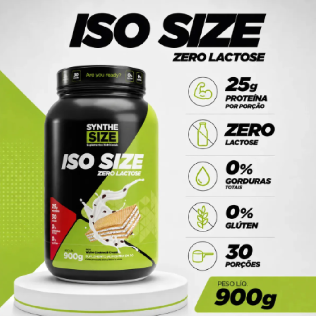 ISO SIZE WAFER BAUNILHA 900G