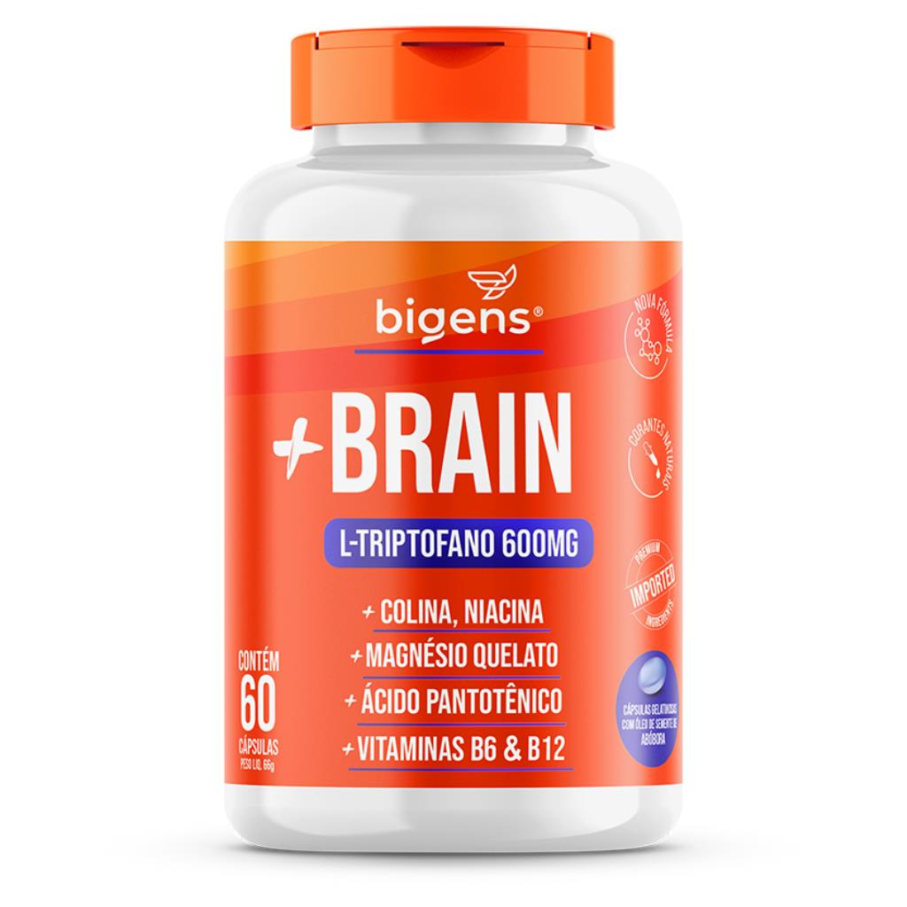 BRAIN TRIPTOFANO 60 CAPS BIGENS