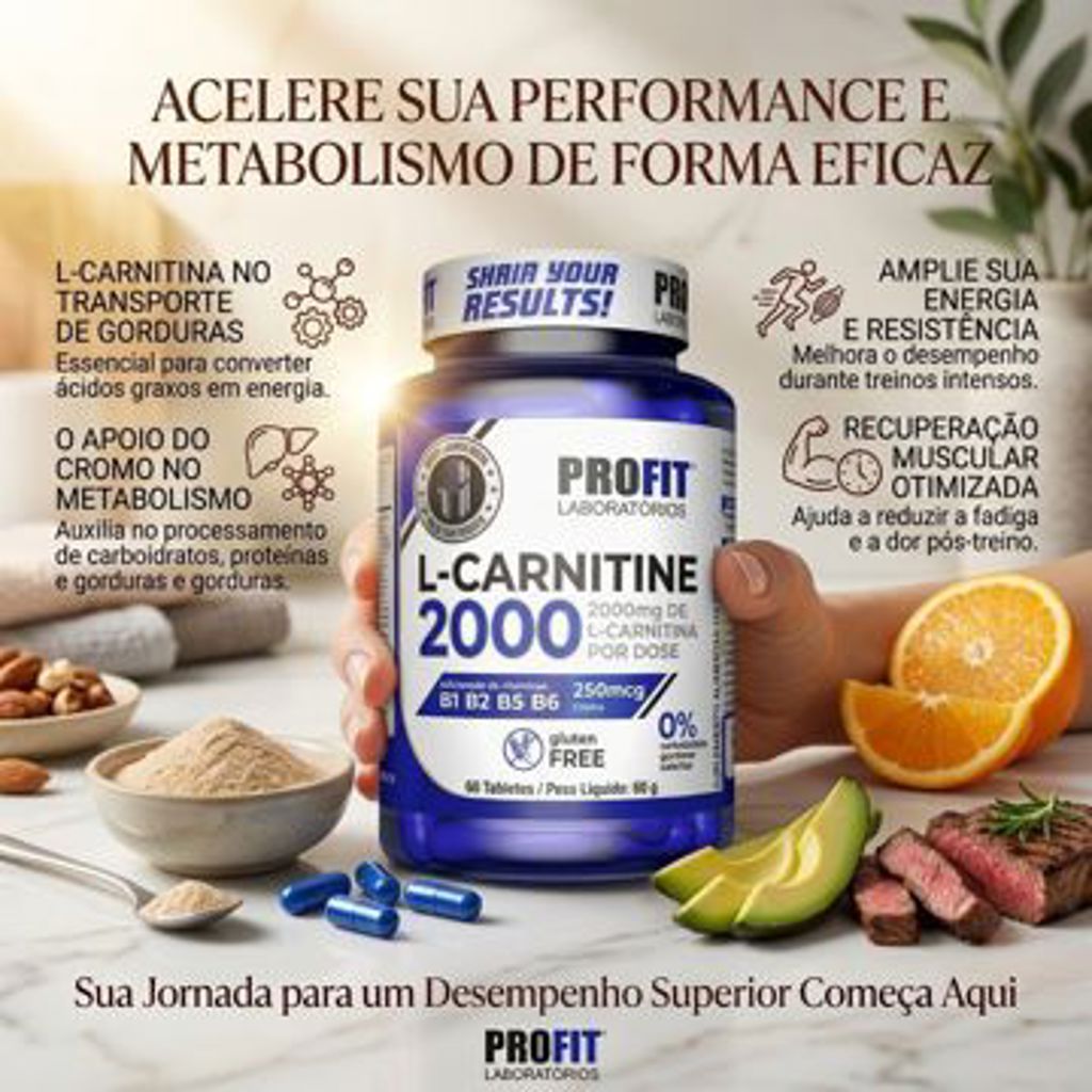L-CARNITINE 2000 PROFIT 60 TABLETES