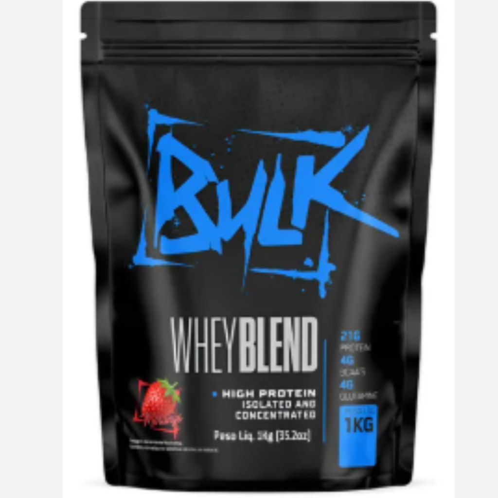 WHEY  BLEND BULK 1KG MORANGO