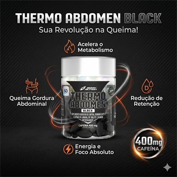 THERMO ABDOMEN BLACK BODYACTION 60 TABLETES