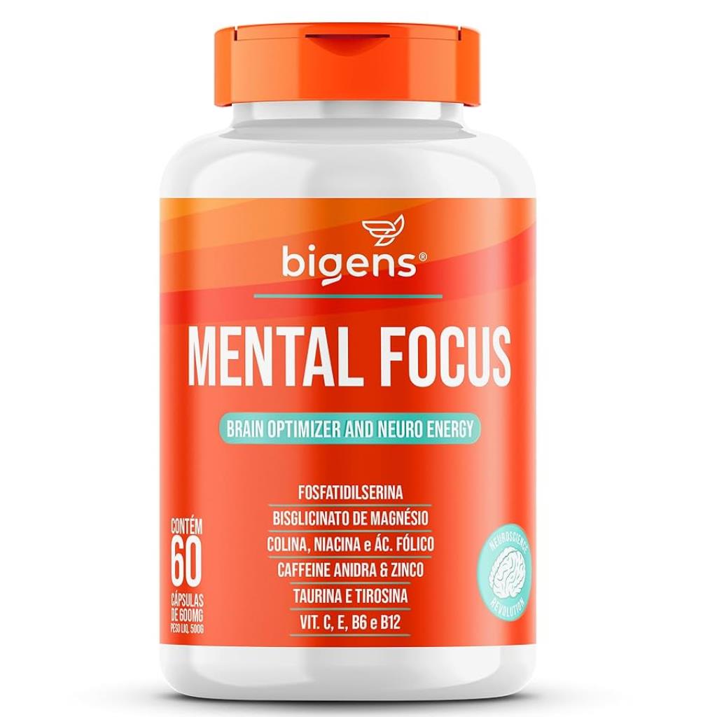 MENTAL FOCUS BIGENS 60 CAPS