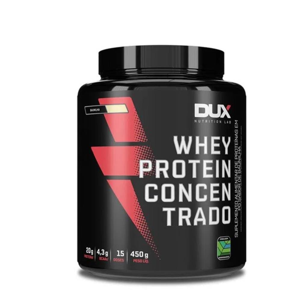 WHEY CONCENTRADO DUX 450G BAUNILHA