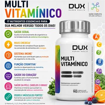 MULTIVITAMINICO DUX NUTRITION 90CAPS