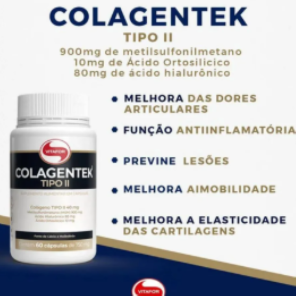 COLAGENTEK 60 CAPS VITAFOR