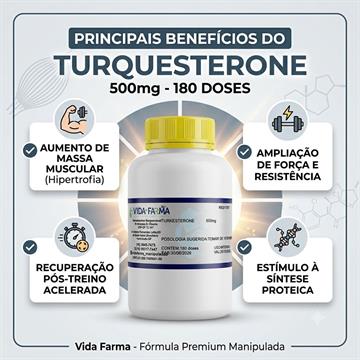 TURKESTERONE 180CAPS VIDA FARMA