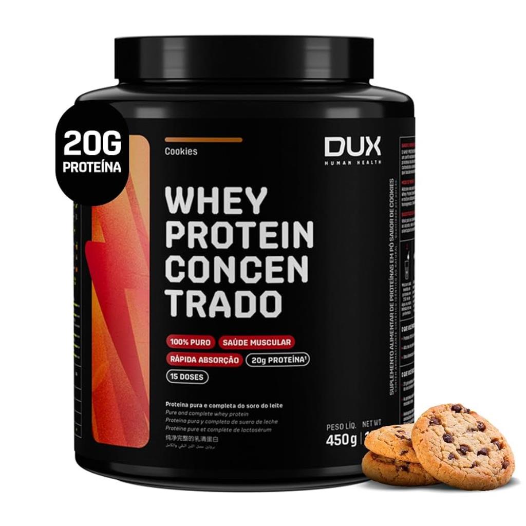 WHEY CONCENTRADO DUX COOKIES 450G