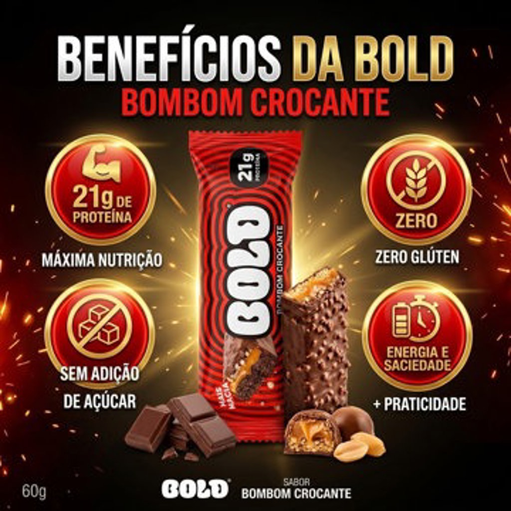 BOLD BAR 60G BOMBOM CROCANTE