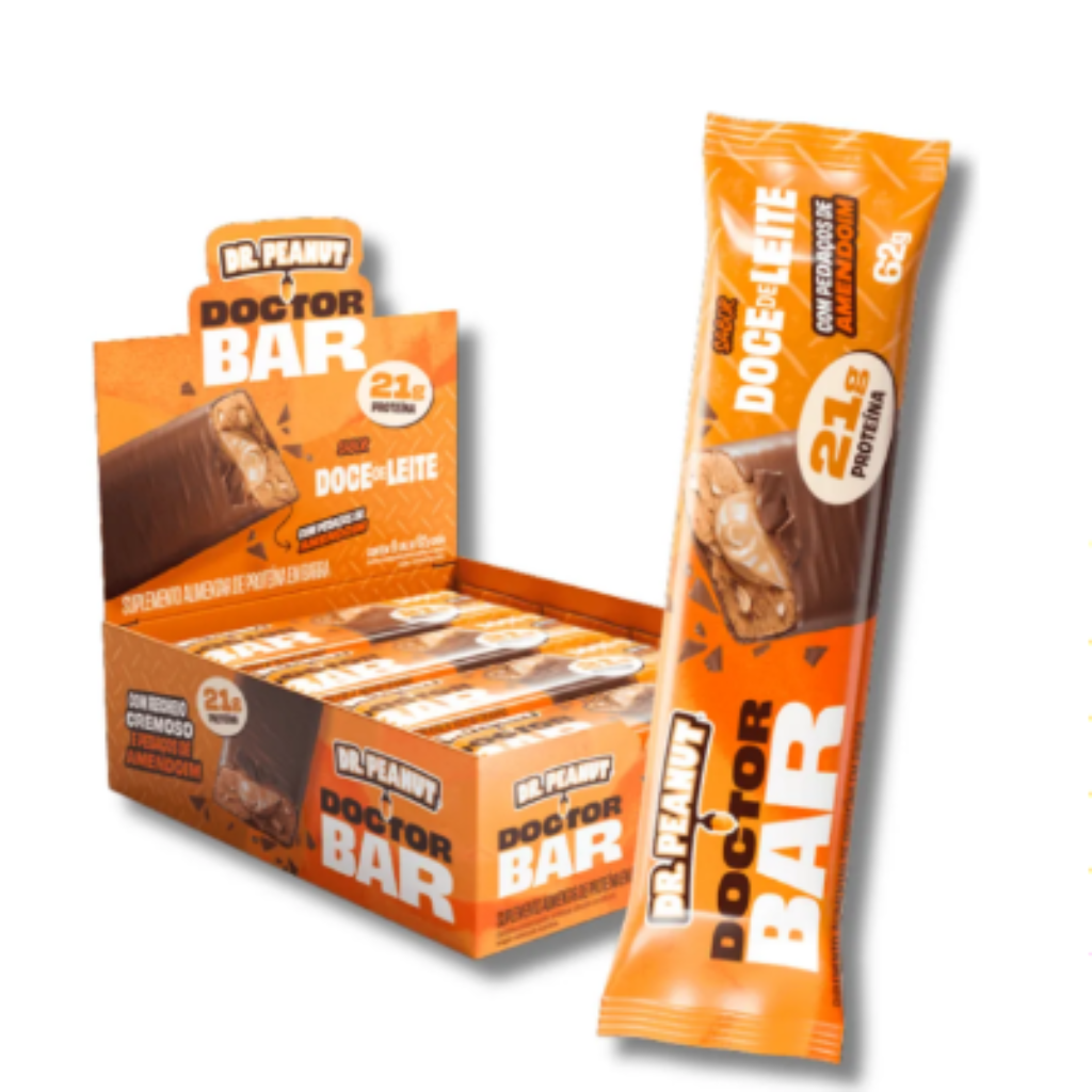 DOCTOR BAR DR PEANUT DOCE DE LEITE 62G