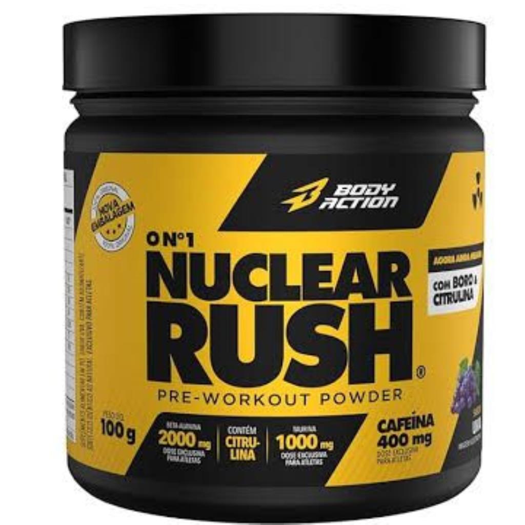 NUCLEAR RUSH PRE WORKOUT UVA 100G