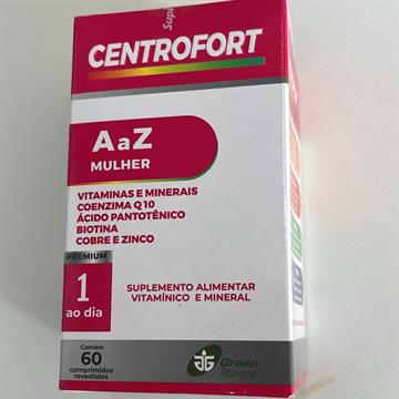 A a Z MULHER CENTROFORT 60 CAPSULAS
