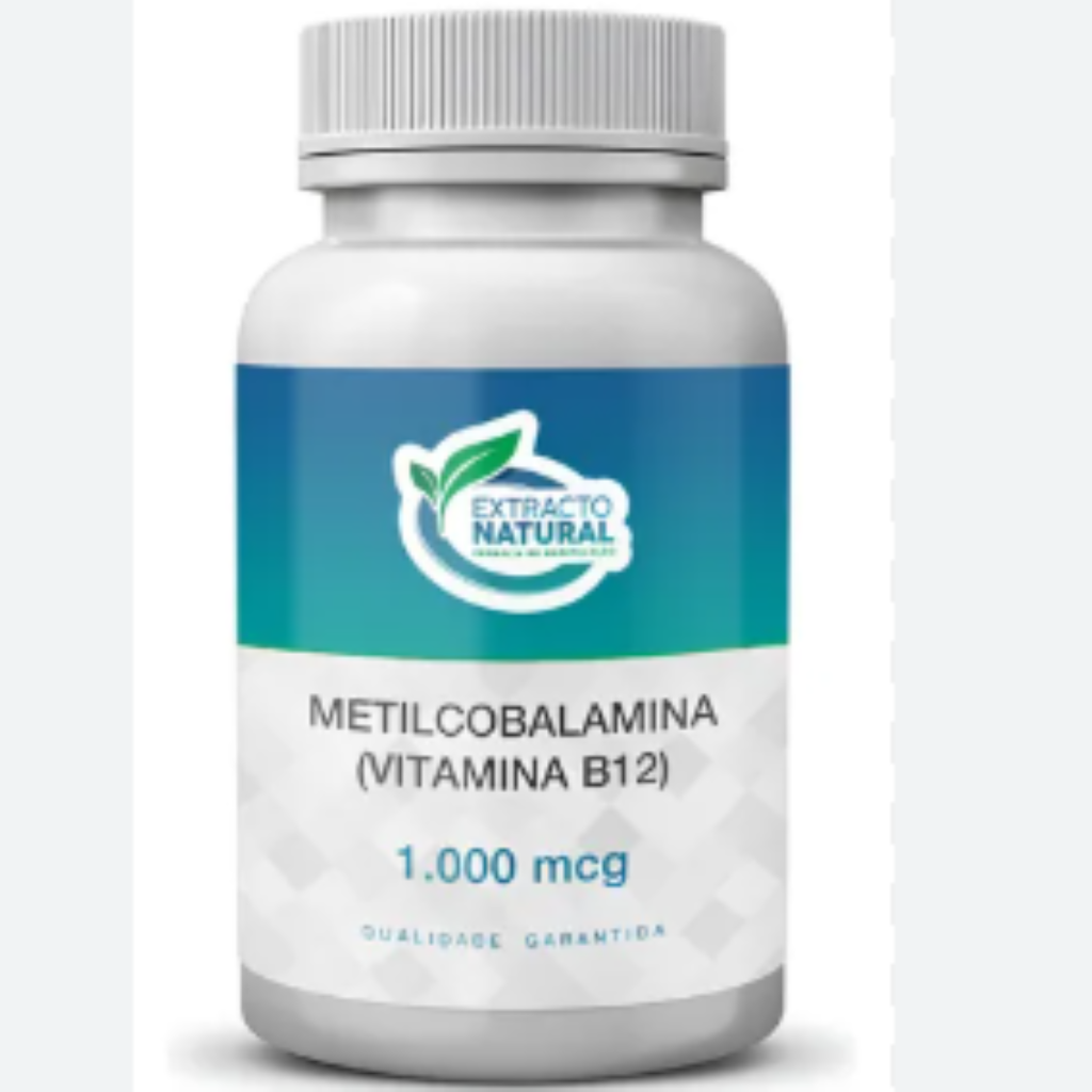 METILCOBALAMINA B12 1000MG 60 CAPS SUBLINGUAL EXTRACTO NATURAL