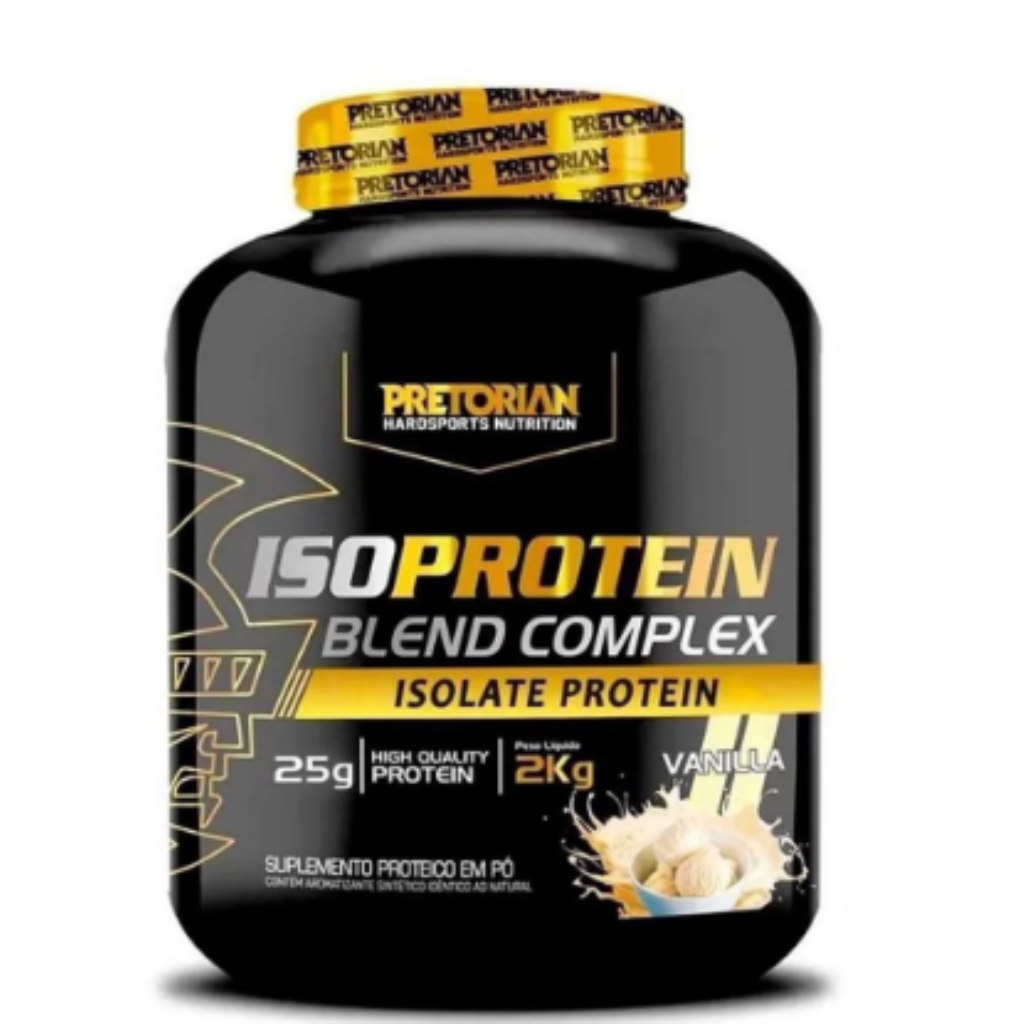 ISOPROTEIN BEND COMPLEX PRETORIAN BAUNILHA POTE 2KG