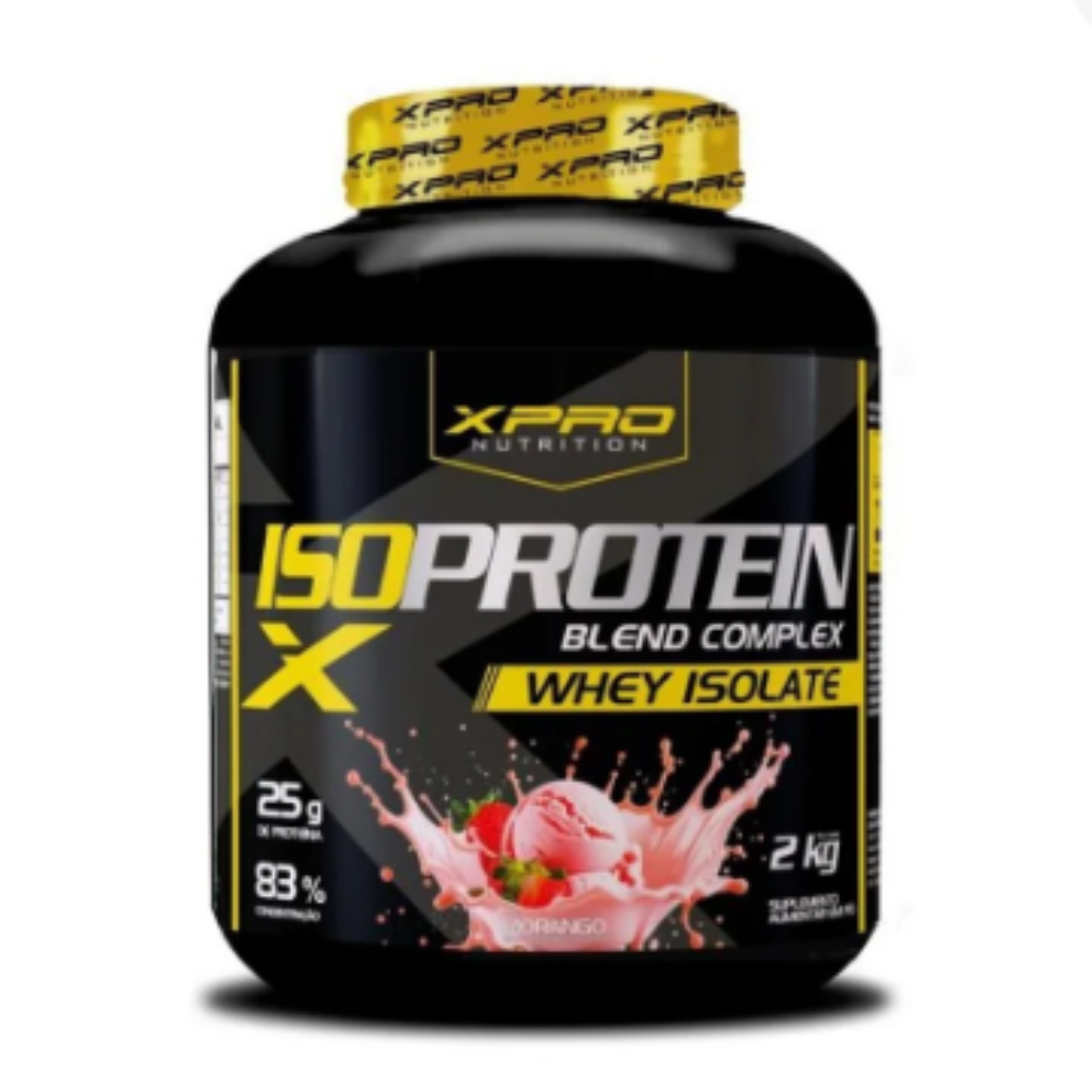 ISOPROTEIN BLEND COMPLEX XPRO MORANGO POTE 2KG