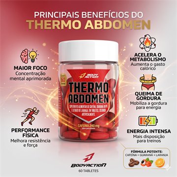 THERMO ABDOMEN BODYACTION 60CAPS