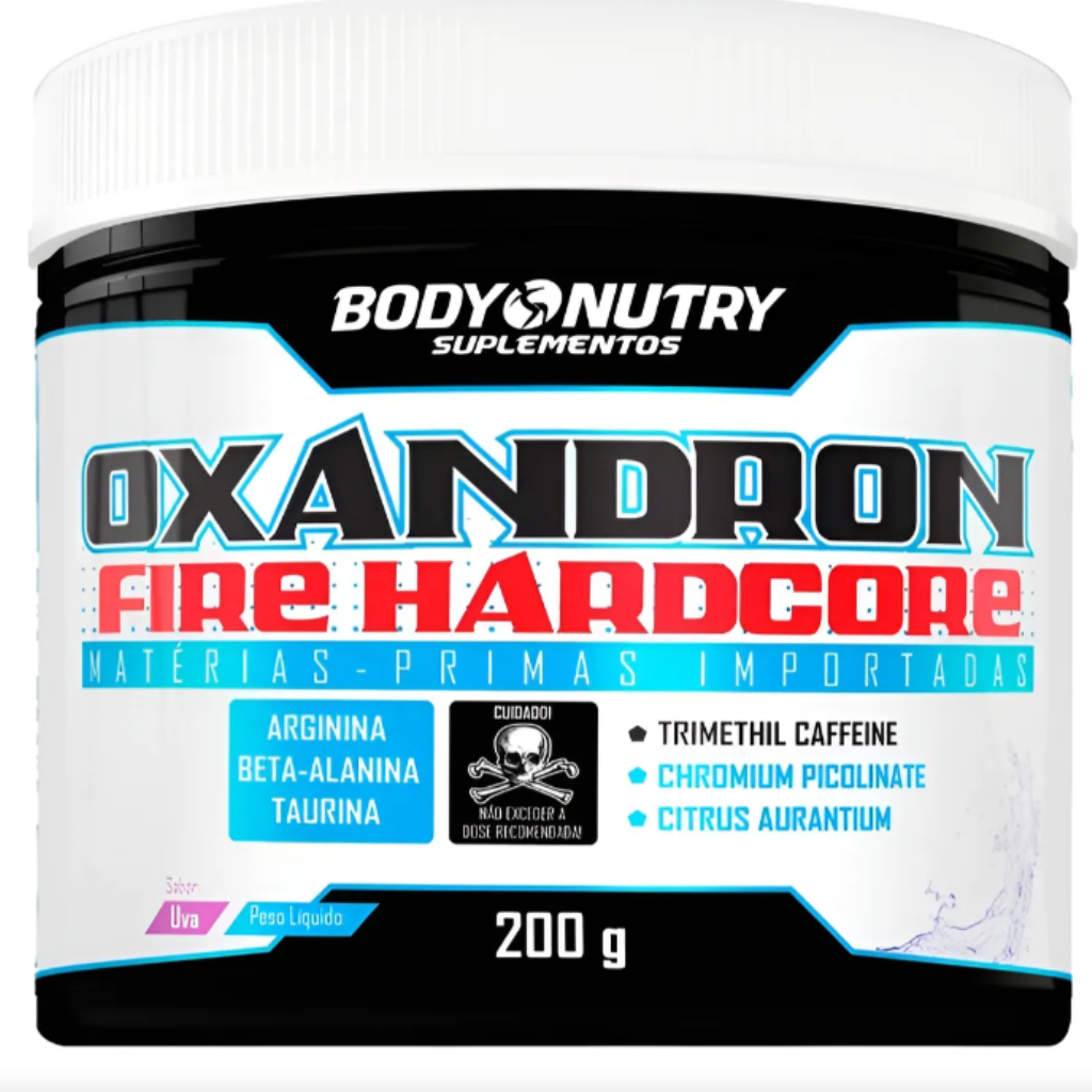 OXADRON FIRE HARDCORE BODYNUTRY UVA 200 GRAMAS