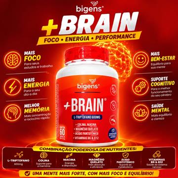 BRAIN TRIPTOFANO 60 CAPS BIGENS