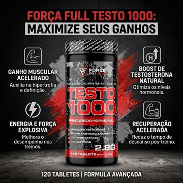 TESTO 1000 FORCE FULL 120 TABLETES