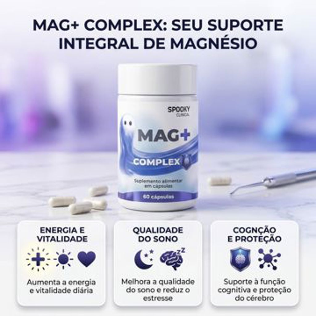 MAG + COMPLEX SPOOKY 60 CAPSULAS