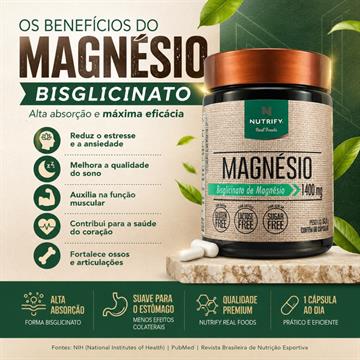 MAGNESIO BISGLICINATO NUTRFY 60 CAPSULAS