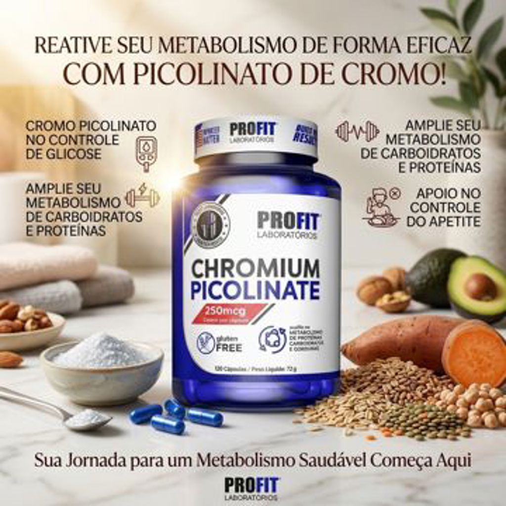 CHROMIUM PICOLINATE PROFIT 120CAPS