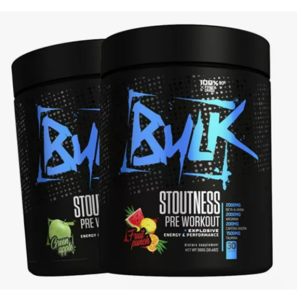 PRE WORKOUT STOUTNESS BULK FRUIT POUNCH 300G